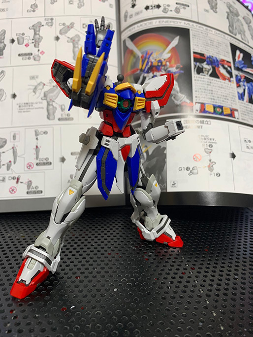 【積プラ消化】RGゴッドガンダム